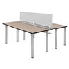 Kee Desking Kee, Bench Sys, Privacy Division, 60"x24" MBSPD6024BEBPCM